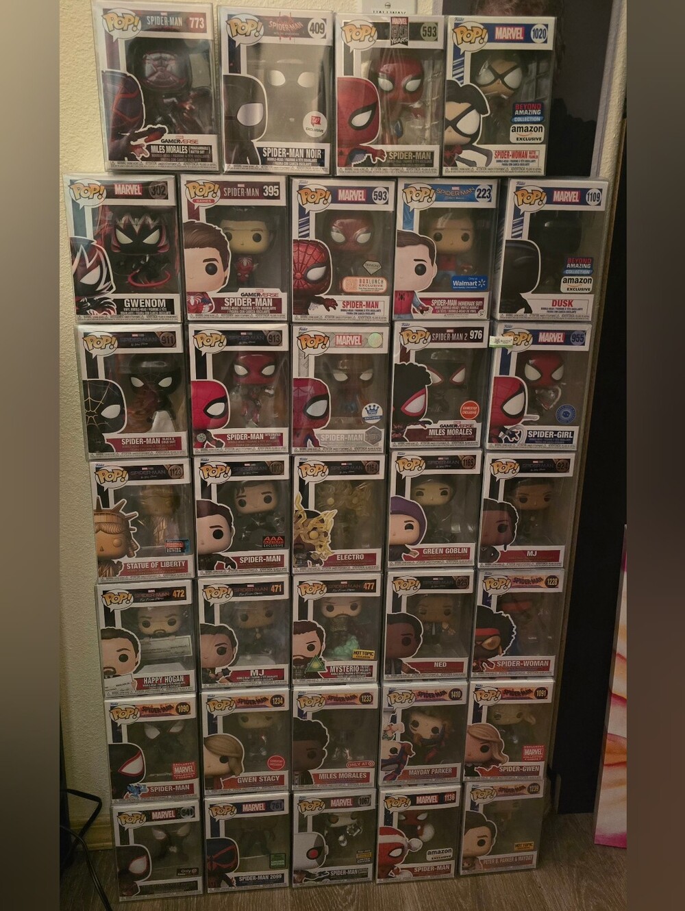 Spider-Man Funko Collection